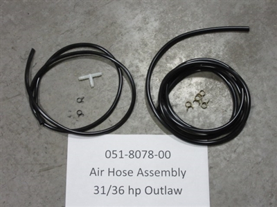 051-8078-00 - Bad Boy MowersAir Hose Assembly-31&36 Outlaw EPA 051807800