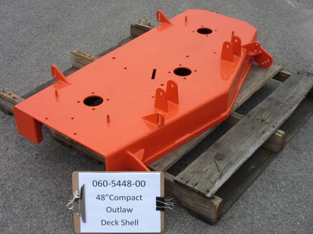 060-5448-00 - Bad Boy Mowers48" Compact Outlaw Deck-Welded Shell 060544800