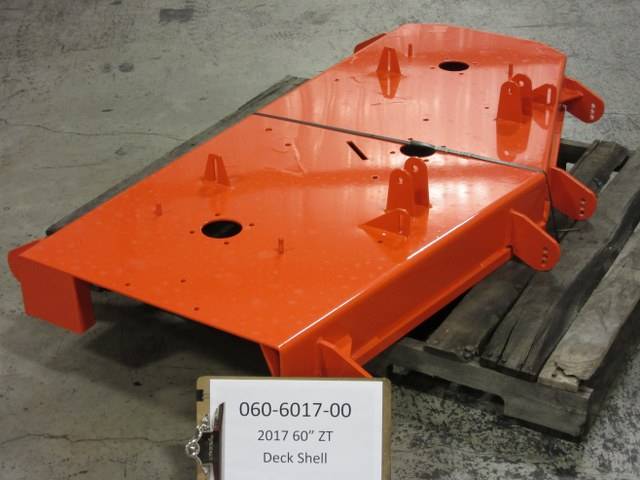 060-6017-00 - Bad Boy Mowers2017 60" ZT Deck Welded Assembly 060601700