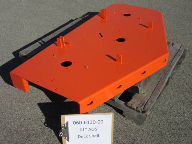 060-6130-00 - Bad Boy Mowers61" AOS Deck2012 -Shell Only 060613000