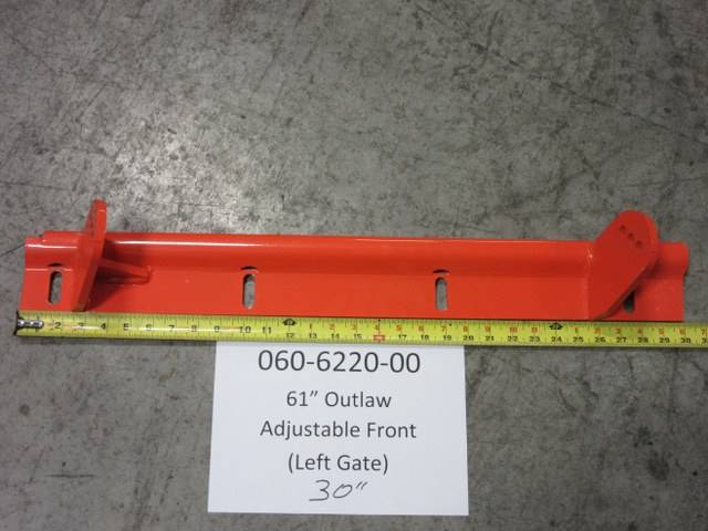 060-6220-00 - Bad Boy Mowers61 Outlaw Adjustable Deck Front (Left gate) 060622000