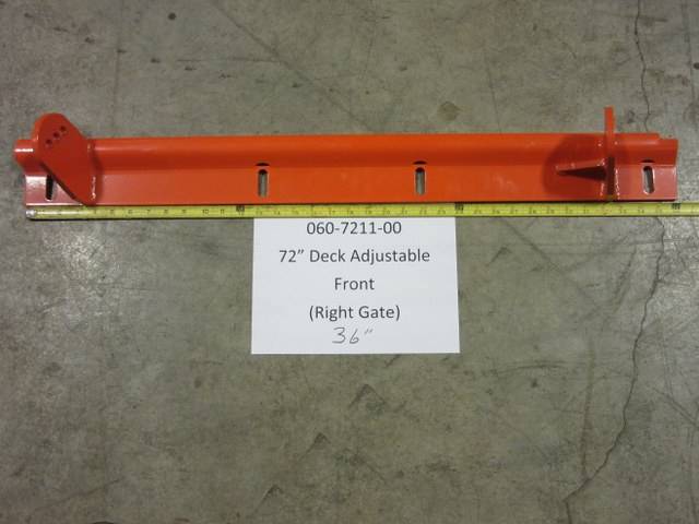 060-7211-00 - Bad Boy Mowers72" Deck Adustable Front (Right Gate) 060721100