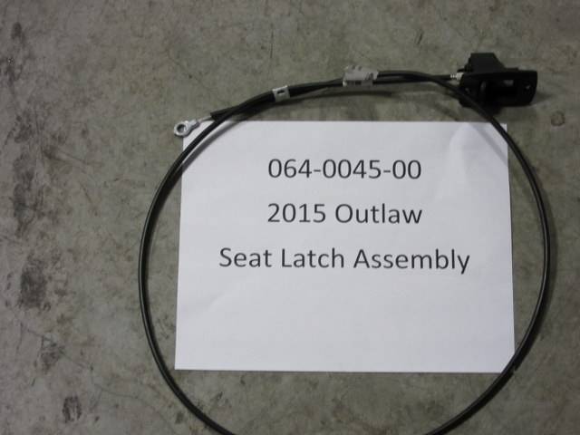 064-0045-00 - Bad Boy Mowers2015 Outlaw Seat Latch Assy 064004500