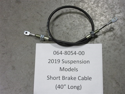 064-8054-00 - Bad Boy Mowers2019 Short Brake Cable - Suspension Models 064805400