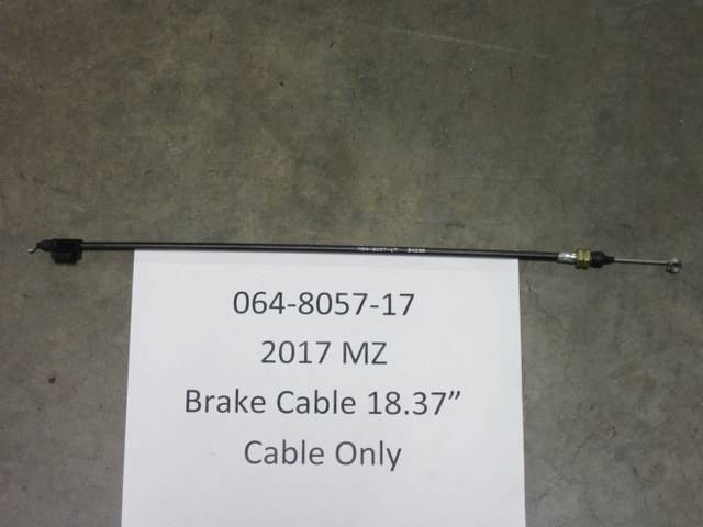 064-8057-17 - Bad Boy Mowers2017 MZ Brake Cable- 18.37" CABLE ONLY 064805717