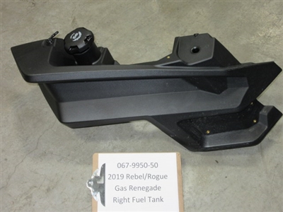 067-9950-50 - Bad Boy Mowers2019 Right Rebel, Rogue, Renegade Fuel Tank (GAS) 067995050