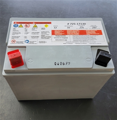 068-8049-00 - Bad Boy MowersBattery - MZ/ ZT/PUP/ Outlaw/ Maverick (HD)/R-Series 068804900