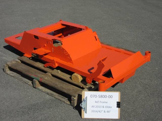 070-5800-00 - Bad Boy MowersMZ Frame- All 2013 and older 070580000
