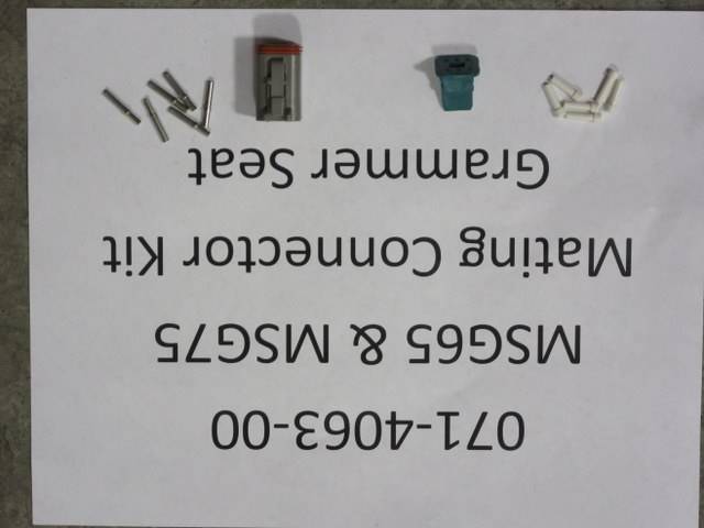 071-4063-00 - Bad Boy MowersMSG65 & MSG75 Mating Connector Kit 071406300