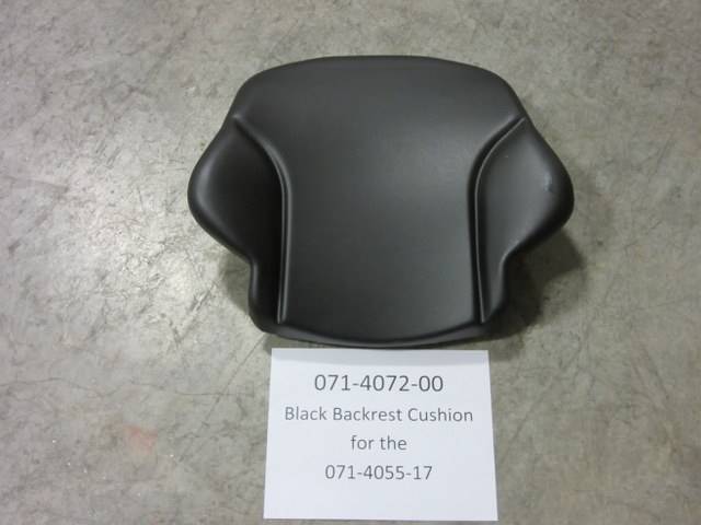 071-4072-00 - Bad Boy MowersBlack Backrest Cushion for the 071-4055-17 071407200