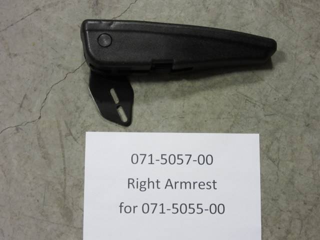 071-5057-00 - Bad Boy MowersRigh Armrest w/Pad-071-5055-00 071505700