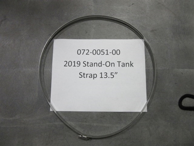 072-0051-00 - Bad Boy Mowers2019 Stand On Tank Strap 13.5" 072005100