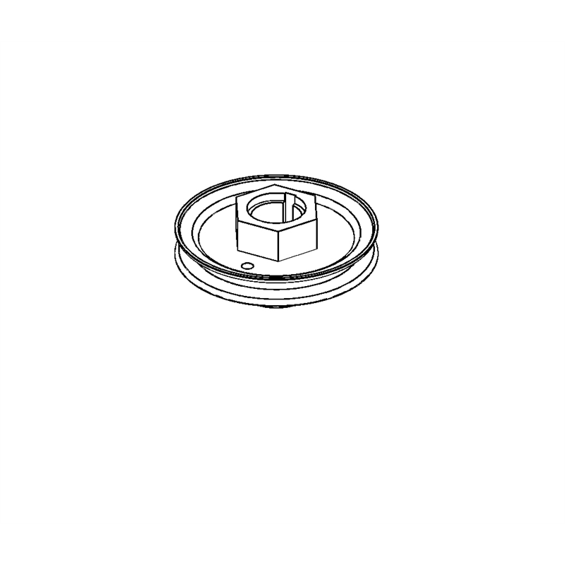 Ariens/Gravely Pulley Weldment 4.50X1.127 OEM #07348700