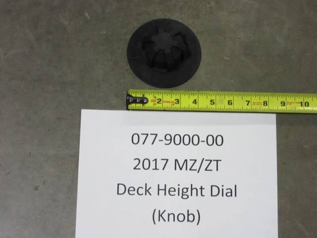 077-9000-00 - Bad Boy Mowers2017 MZ/ZT Deck Height Dial 077900000