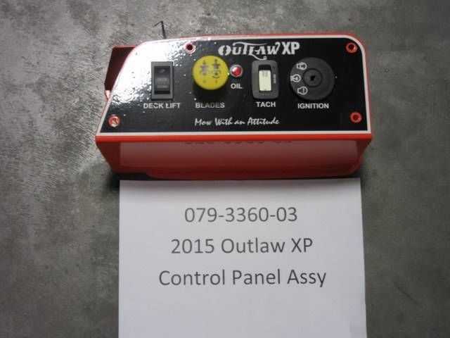 079-3360-03 - Bad Boy Mowers2015 Outlaw XP Control Panel 079336003