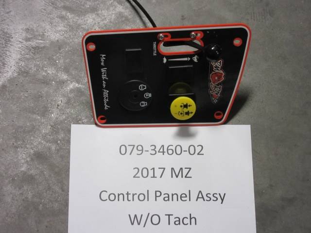 079-3460-02 - Bad Boy Mowers2017 MZ Control Panel Assembly 079346002