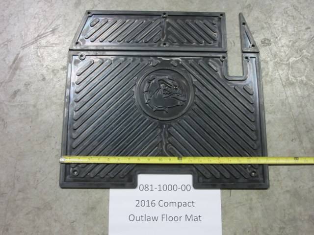 081-1000-00 - Bad Boy Mowers2016 Compact Outlaw Floor Mat 081100000