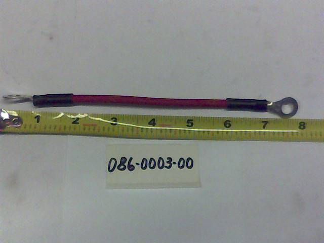 086-0003-00 - Bad Boy MowersAlternator to Starter Cable 086000300