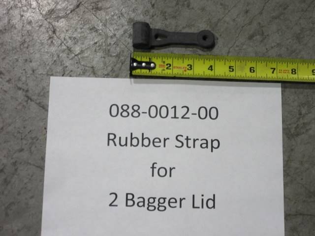 088-0012-00 - Bad Boy Mowers2 Bagger Lid Rubber Straps 088001200