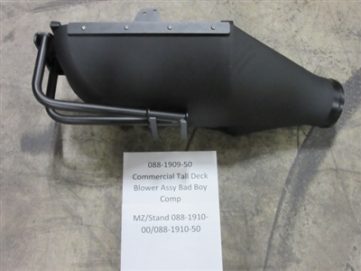 088-1909-50 - Bad Boy MowersCommercial Tall Deck Blower Assembly 088190950