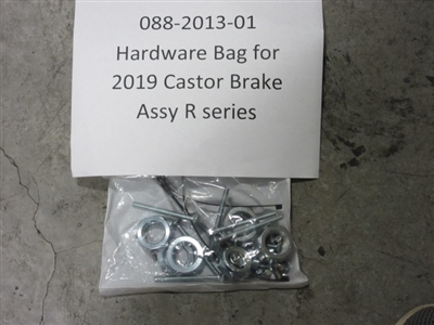 088-2013-01 - Bad Boy MowersHardware Bag for 2019 Caster Brake Assembly 088201301