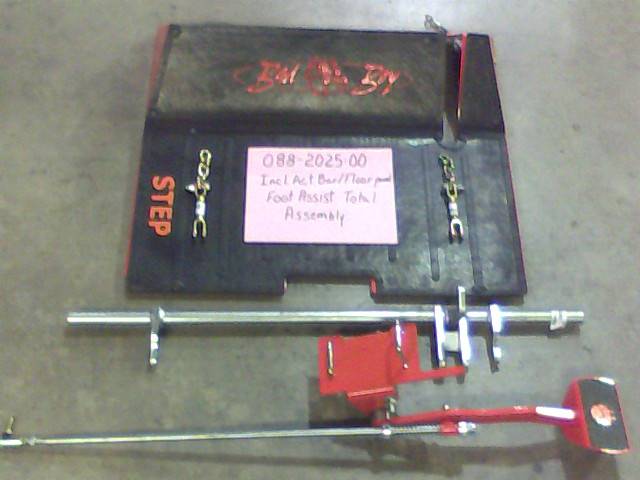 088-2025-00 - Bad Boy MowersFoot Assist Total Assembly 088202500