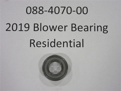 088-4070-00 - Bad Boy Mowers2019 Blower Bearing Residential 088407000