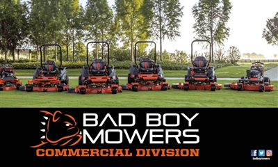 088-8020-00 - Bad Boy Mowers 2022 3X6 Commercial Mowers Division Banner 088802000
