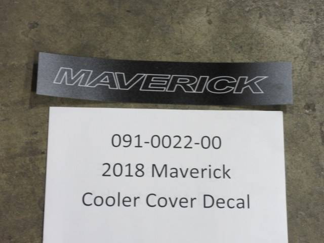 091-0022-00 - Bad Boy Mowers2018 Maverick Cooler Cover Decal 091002200