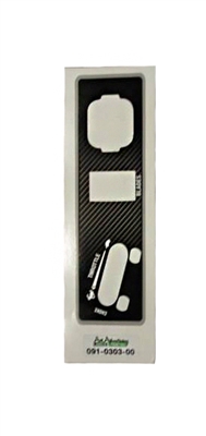 091-0303-00 - Bad Boy MowersMZ 540cc Control Panel Decal 091030300
