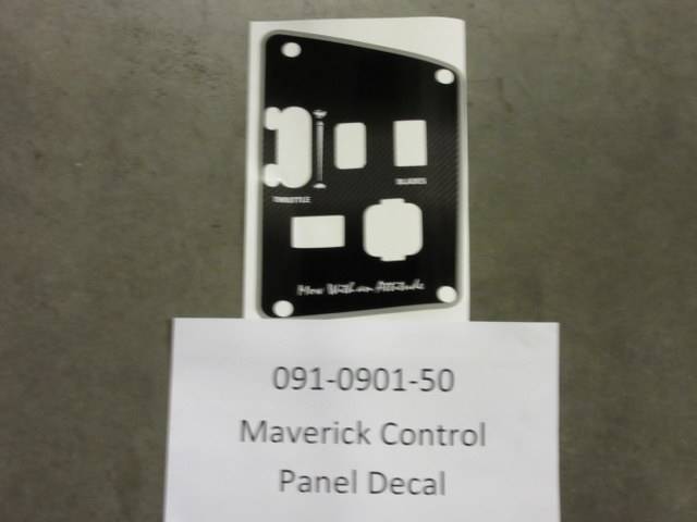 091-0901-50 - Bad Boy MowersMaverick Control Panel Decal 091090150
