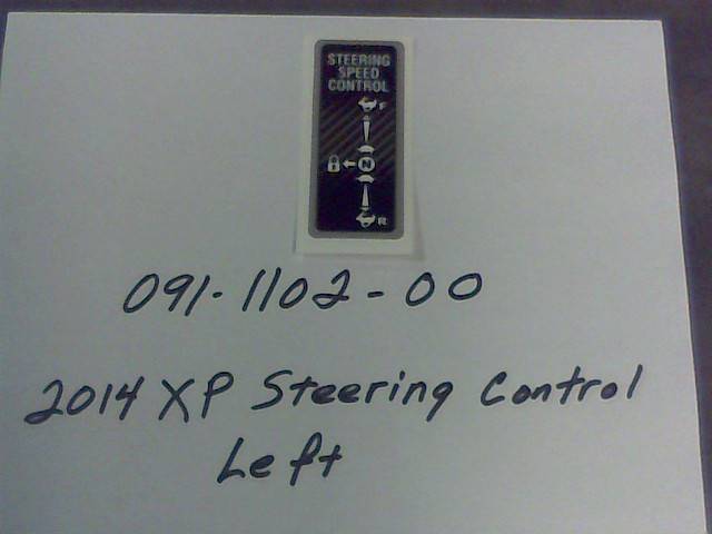 091-1102-00 - Bad Boy Mowers2014 XP Steering Control Left-Carbon Fiber 091110200