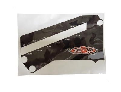 091-4020-00 - Bad Boy Mowers2019 Revolt Deck Height Decal 091402000