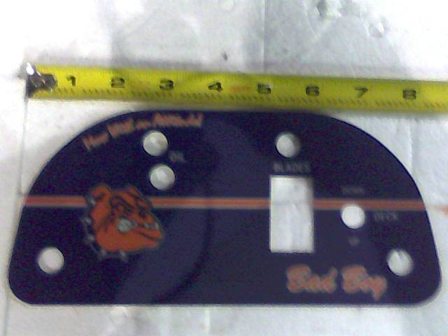 091-5508-00 - Bad Boy MowersControl Panel Decal 2008 AOS-Right 091550800