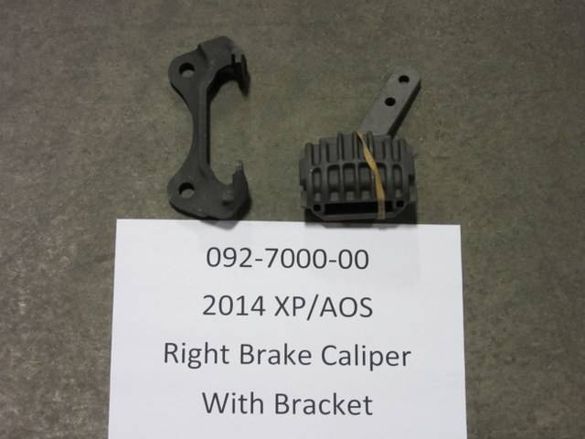 092-7000-00 - Bad Boy Mowers2014 XP/AOS Right Brake Caliper w/bracket - 00-16145 092700000