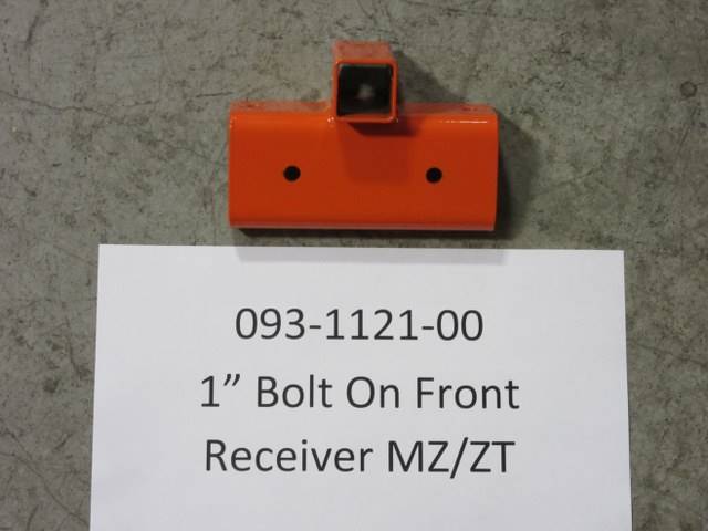 093-1121-00 - Bad Boy Mowers1" Bolt On Front Receiver Weldment MZ/ZT Models 093112100