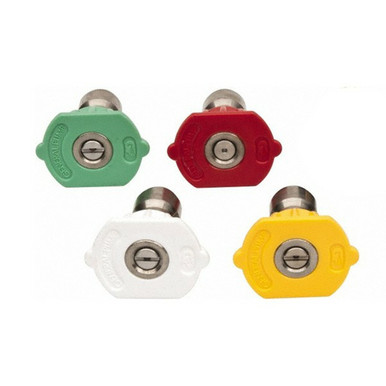 General Pump 105121 Nozzles 4 Pack, 4 GPM, 0, 15, 25 & 40 Degrees