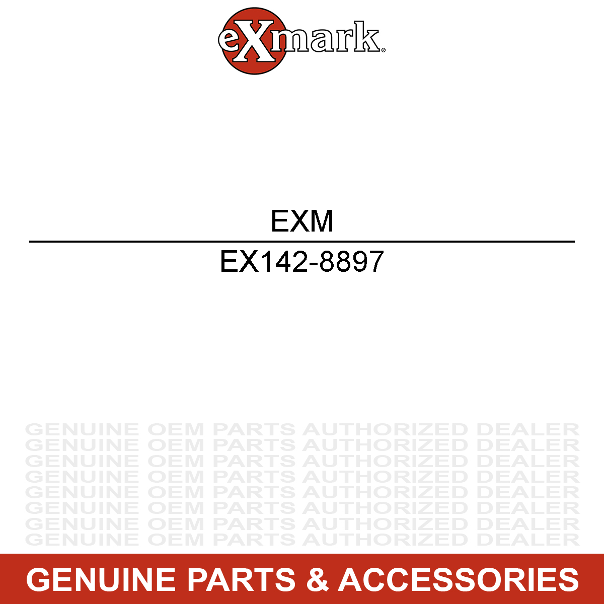 Exmark 142-8897 SPACER 1.13 O.D. X .81 I.D. X 2.05L