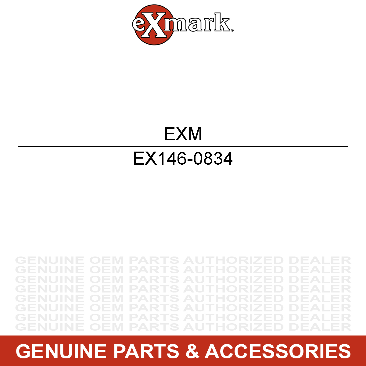 Exmark 146-0834 Hydro HP Hose Assembly