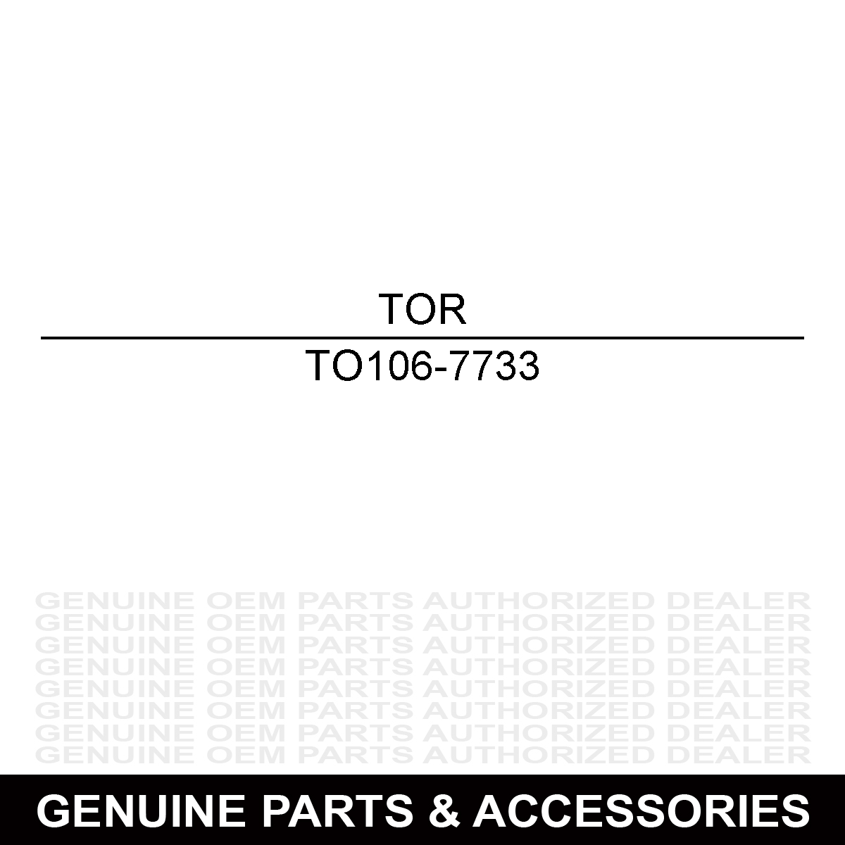 Toro 106-7733 Detent Spring Kit
