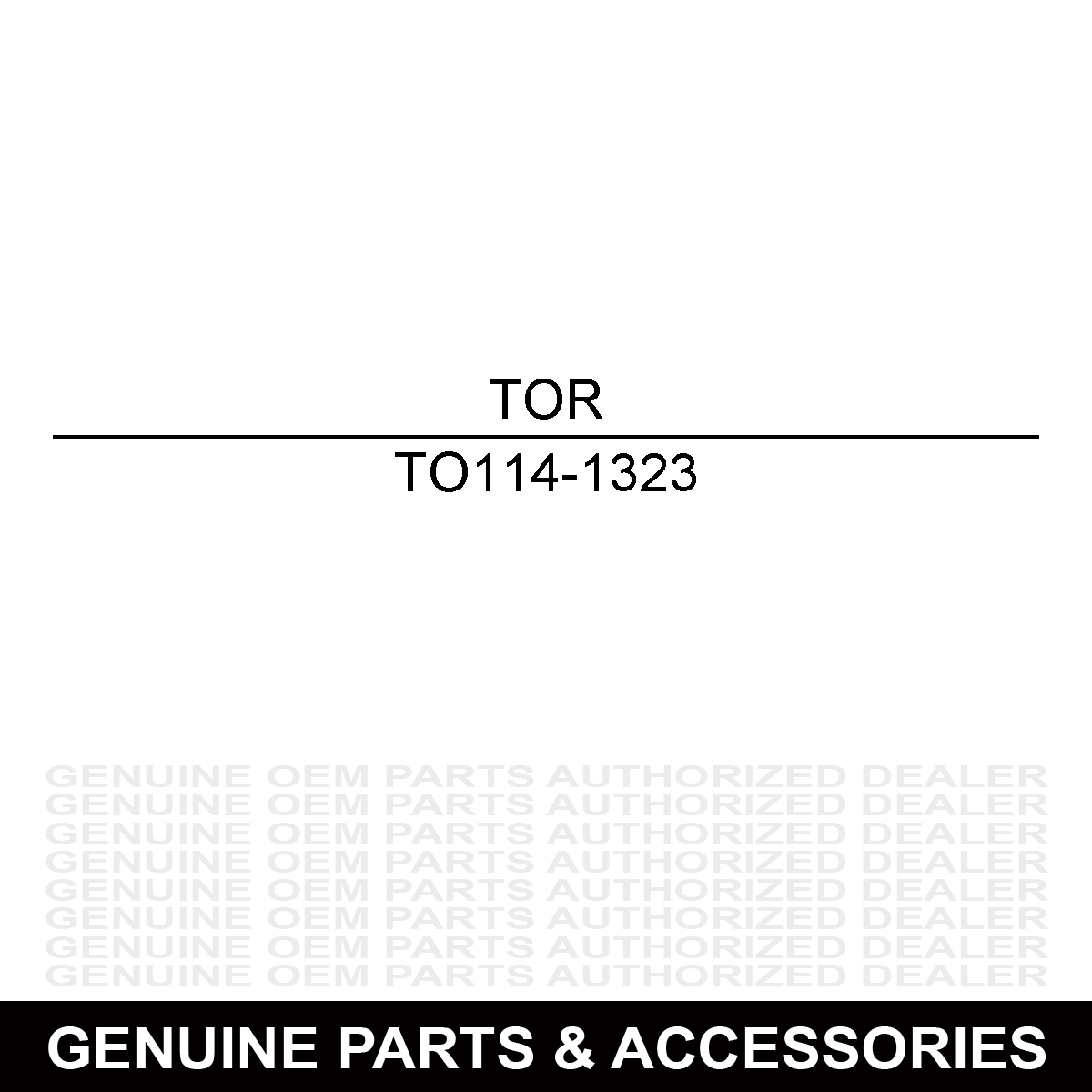 Toro 114-1323 Idle Bearing Assembly