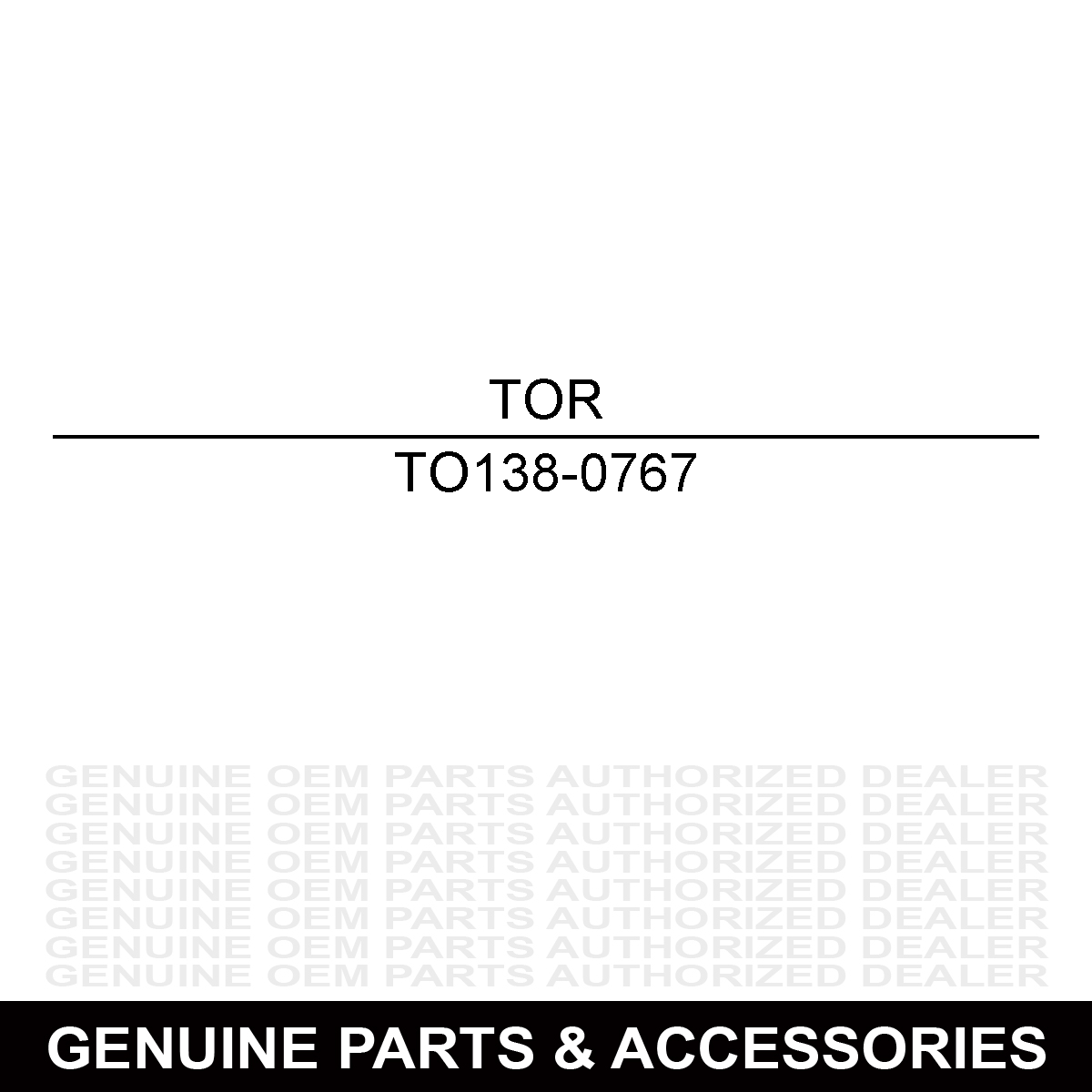 Toro 138-0767 Tandem Pump