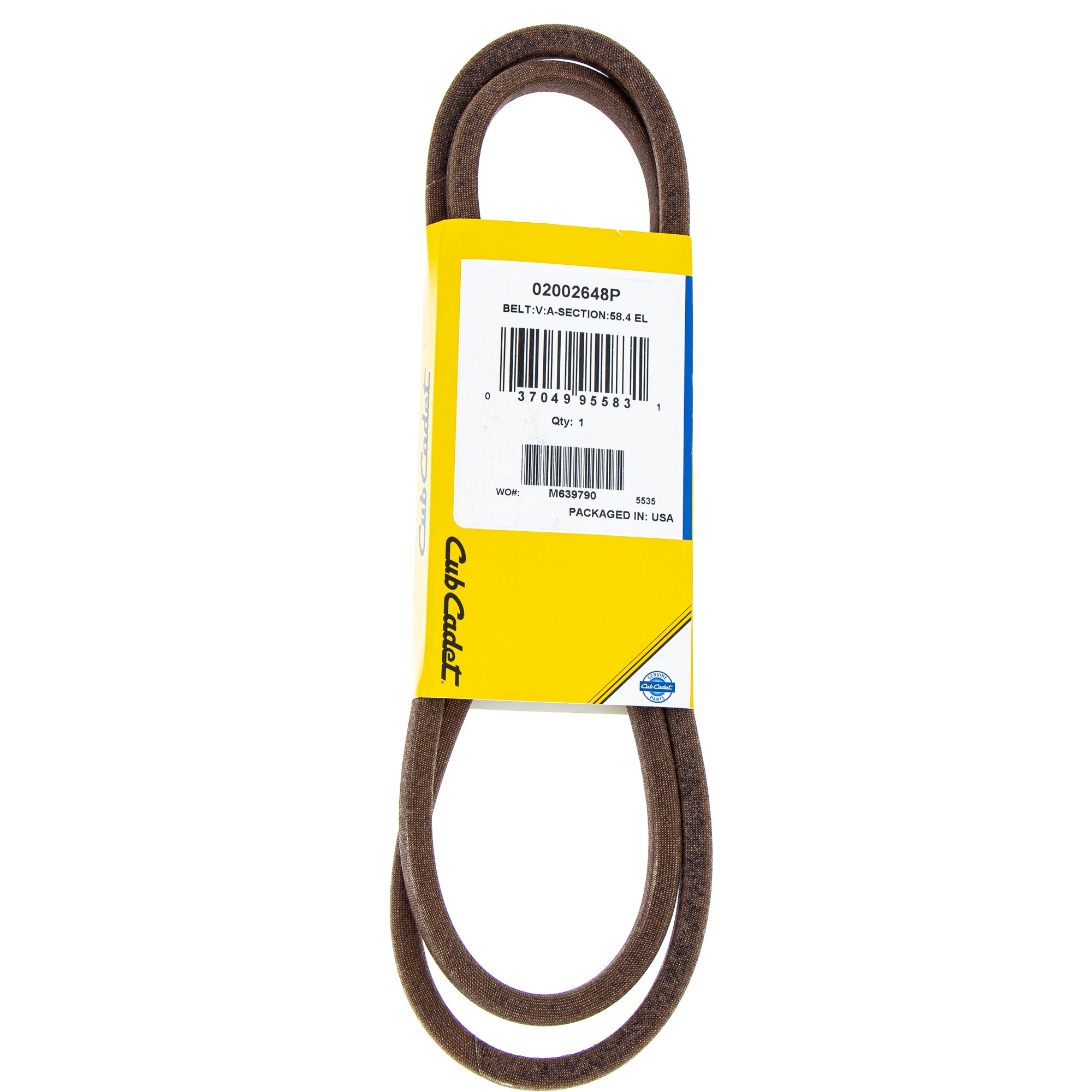 MTD 02002648P Hydro Transmission Drive Belt