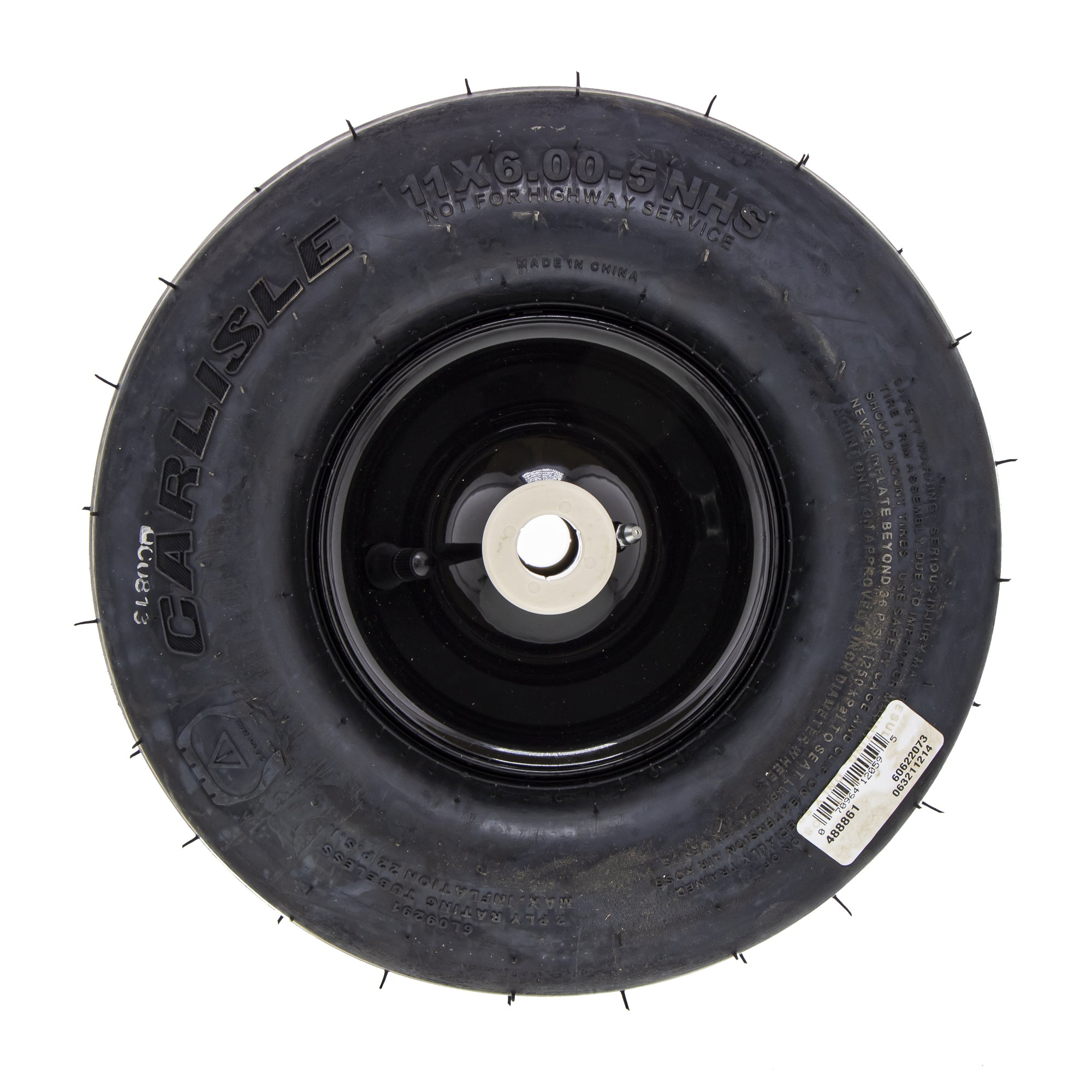 CUB CADET 634-05664A Black Caster Wheel