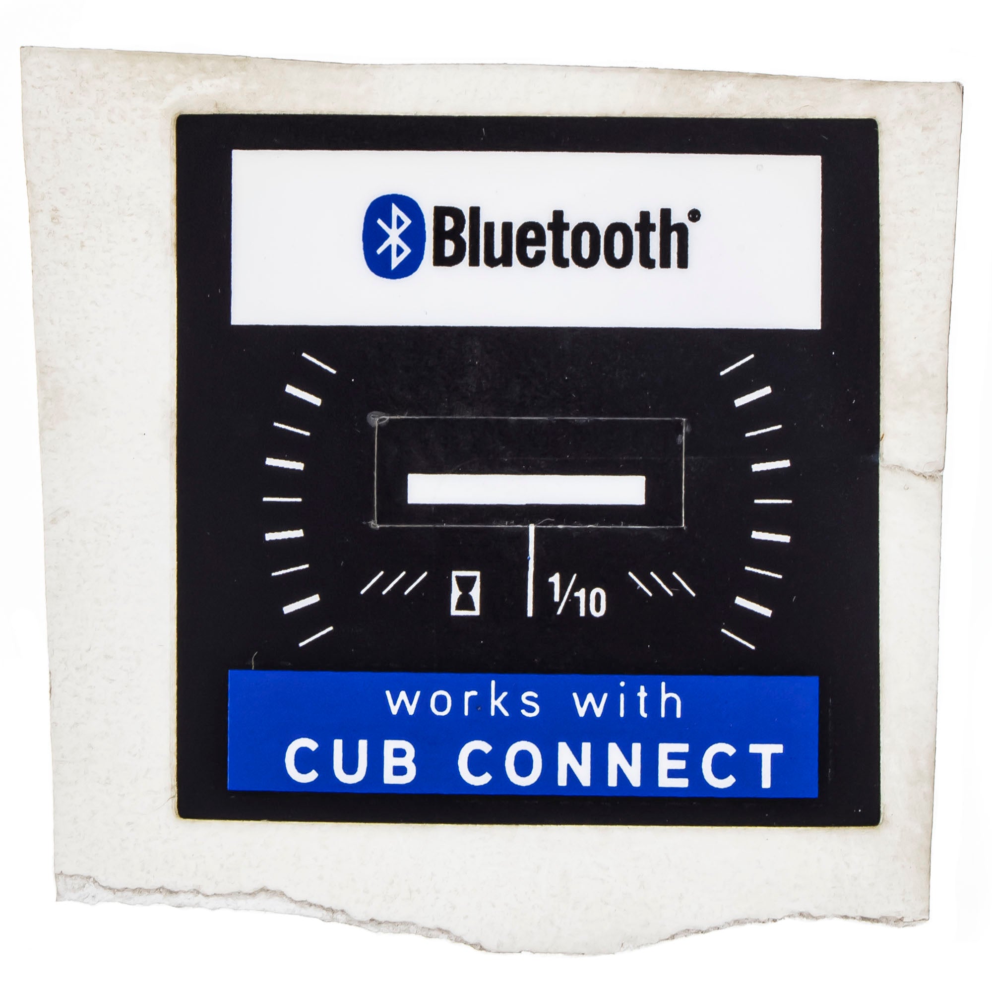 CUB CADET 777I25270 Bluetooth Service Minder Meter Label