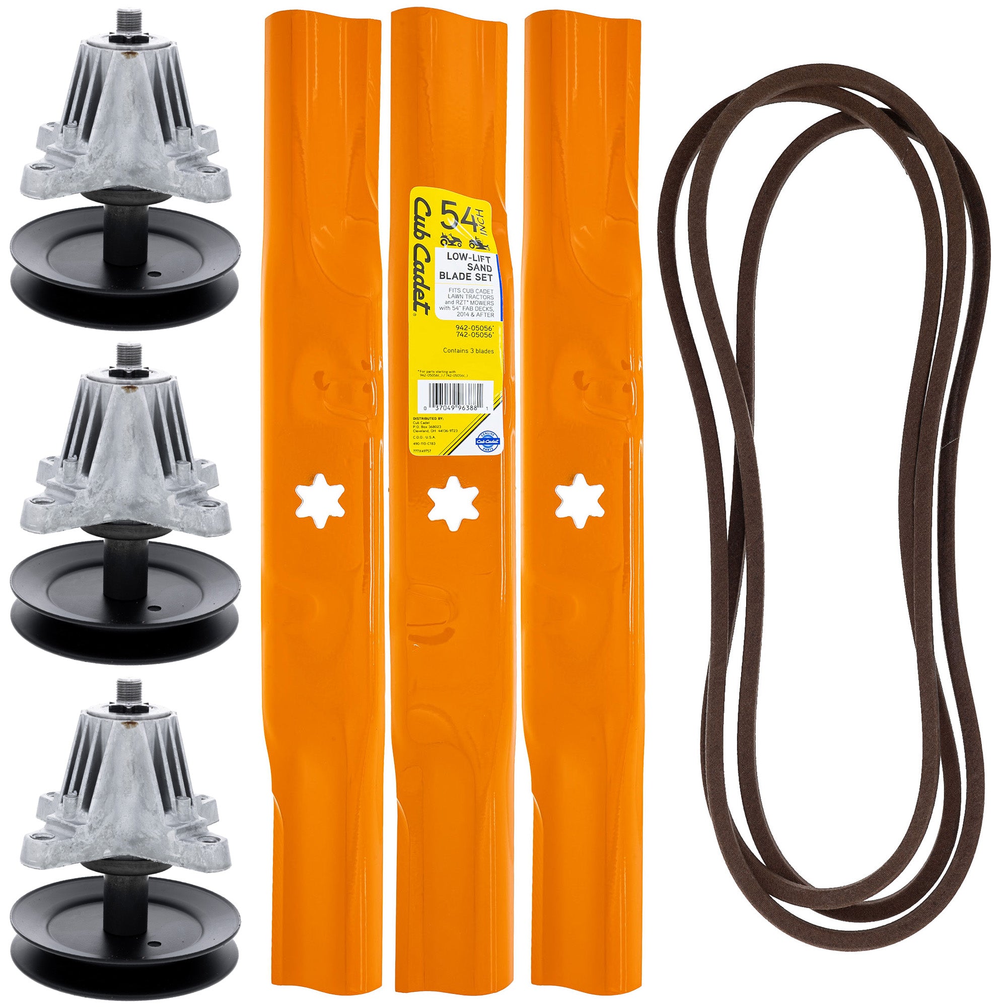 CUB CADET 1001967 Spindle Blade Belt Kit