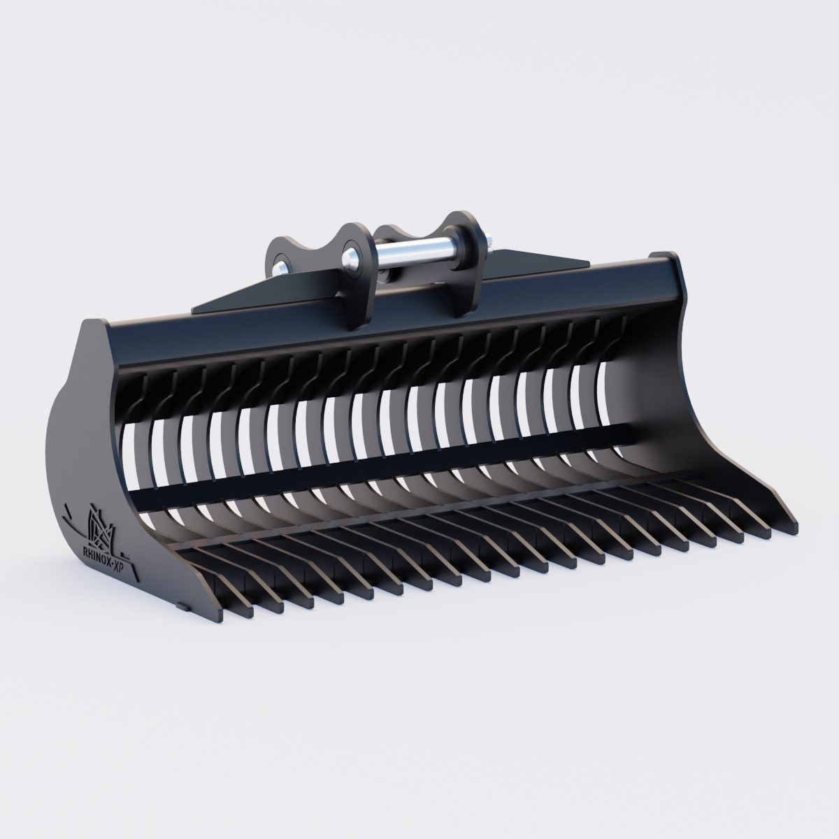 Hyundai HX140A L Excavator Rake Riddle Bucket - 72"