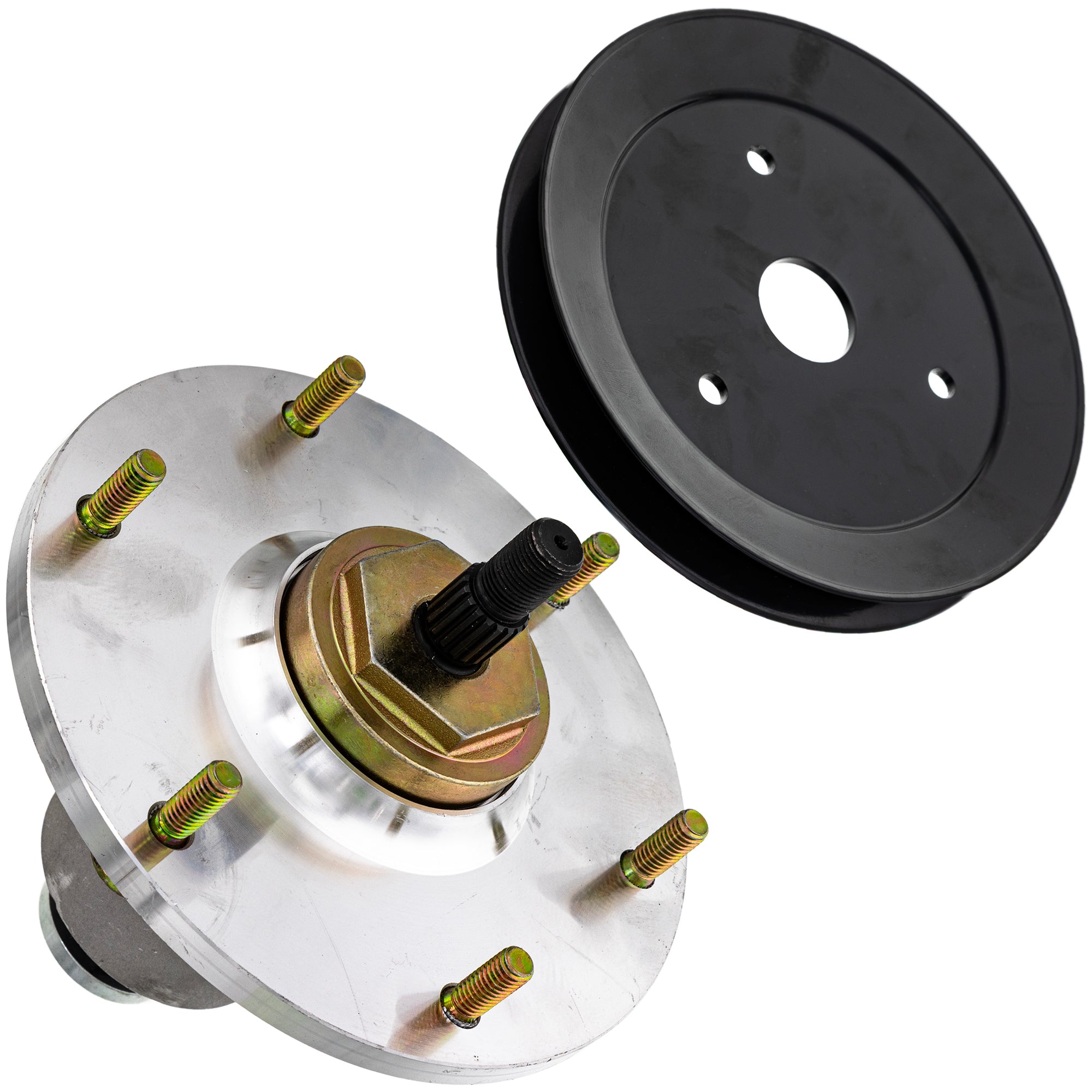 Spindle & Pulley Set For Exmark 810-KSP4261N