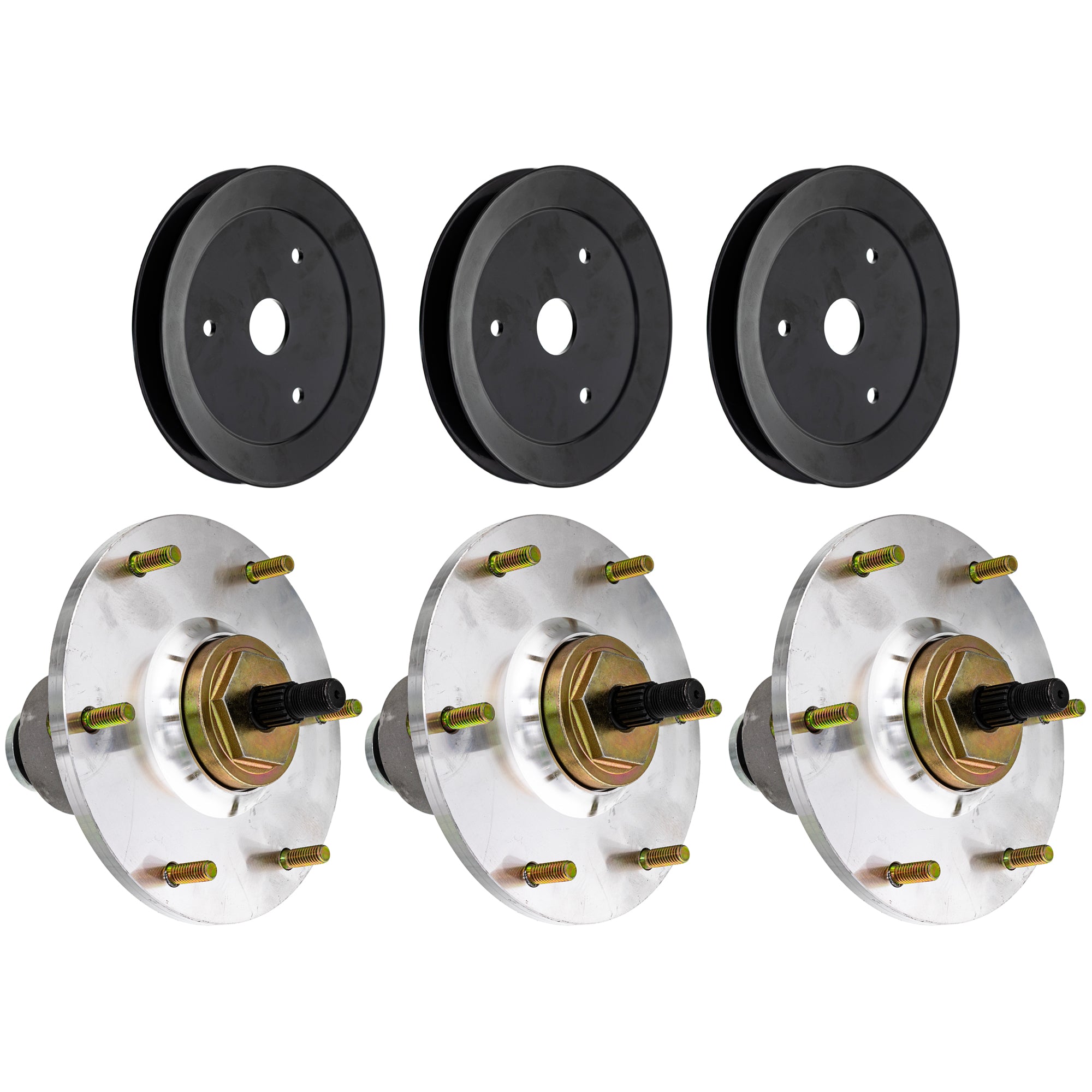 Spindle & Pulley Kit For Exmark 810-KSP4261N | 1-PACK