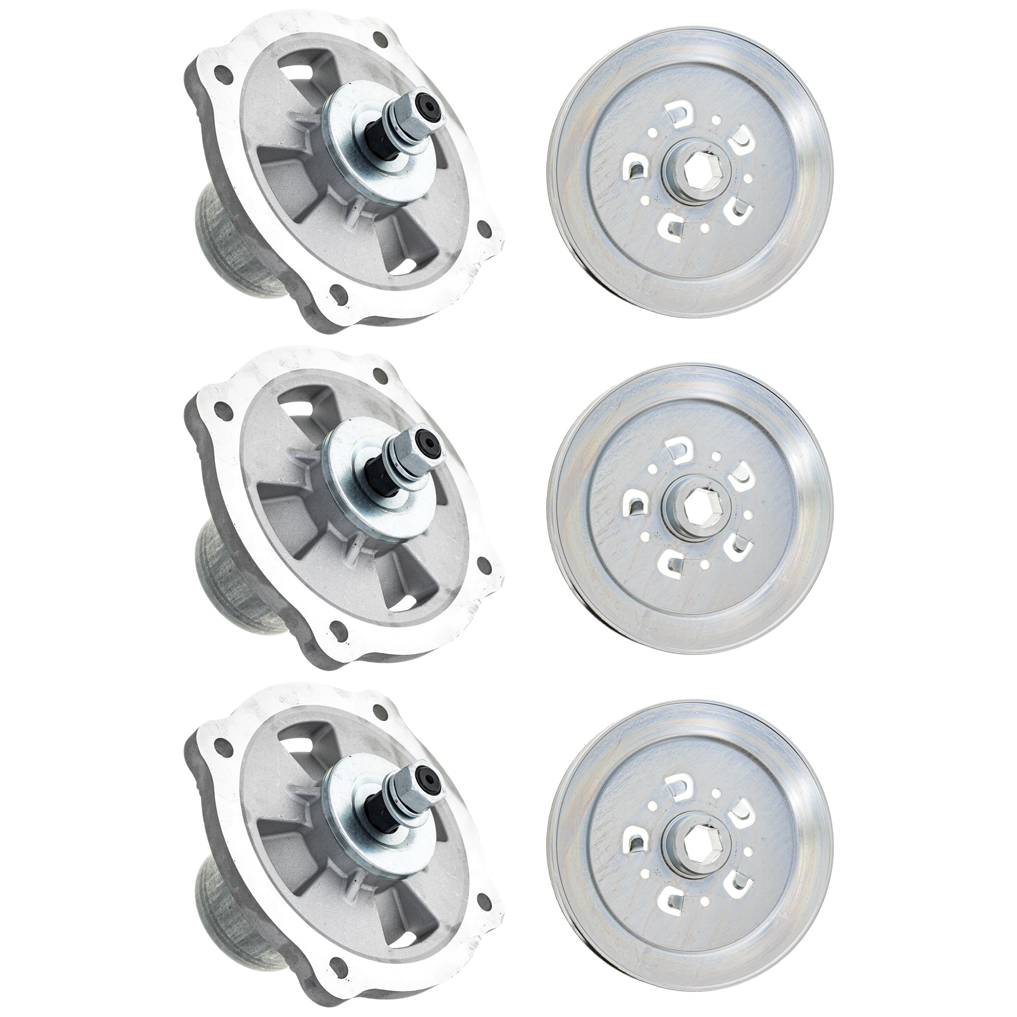 Deck Spindle Kit for Kubota RCK60P-781Z K5663-34510 K5663-33582 60-Inch